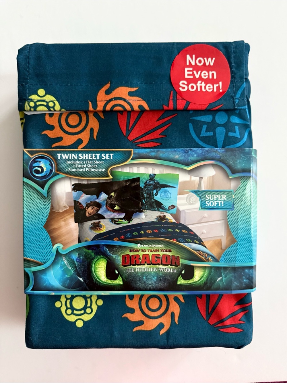 DreamWorks How to train your Dragon Twin Sheet set, NEW